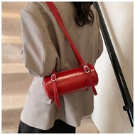 Niche Underarm Bag Fashion Commuter Bag Cylinder Bag