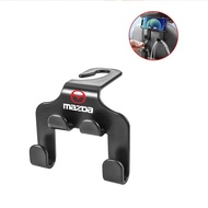 [Ready Stock] Mazda Dual Hooks Car Hook Hanger ABS Car Seat Back Double Hook Seat Back Hook for Car 