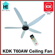 KDK T60AW 150cm (60") Ceiling Fan