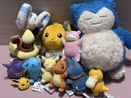大熱🔥🔥 Pokemon ‼️全包12隻 現貨 日本景品公仔 Pokemon 比卡超 卡比獸  御三家 小火龍 小呆獸 傻鴨 果然翁 小卡比獸 耿鬼 長翅鷗 火伊貝 雷伊貝 雷超  寵物小精靈 寶可夢