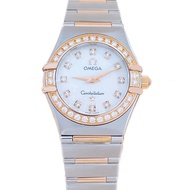 Omega Omega Constellation Rose Gold Original Diamond English Watch Women's