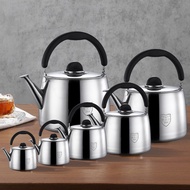 304 Stainless Steel Whistle Large Diameter Kettle Gas Household Kettle Open Flame Kettle Gas Inducti