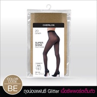 CHERILON Super Shine Glitter Tights เชอรีล่อน ถุงน่องแฟนซี ถุงน่องแฟชั่น ถุงน่อง กลิตเตอร์ แวววาว ทน