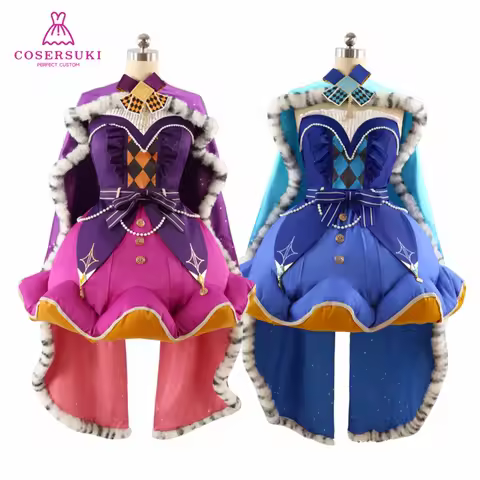 Project Sekai Crown of Suit Otori Emu Queen of Diamonds Cosplay Costume Halloween Christmas Carnival