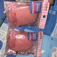Pink Squishy 美妝海綿 🧽 Lumina Beauty care wash face make up sponge 粉紅色蒟蒻刷面 洗臉工具