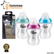 gmrorich ขวดนม tommee ขนาด 260ml. รุ่น Closer to Nature 9oz. ของแท้ มาตรฐานประเทศอังกฤษ