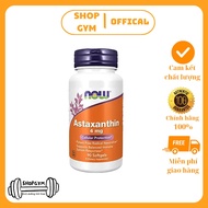 NOW Astaxanthin 4 mg pills - Supports vision, anti-aging, beautifies skin