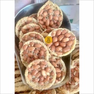 Yummi! peyek full kacang bulat 250gr - baobab snack - keripik kripik