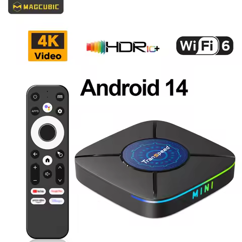 Magcubic K8 ATV Android 14 TV BOX RK3518 With Voice Assistant TV Apps Wifi6 HDR10 Quad Core Cortex A