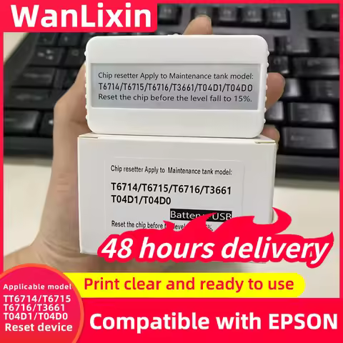 T04D1 T6716 T04D0 T3661 Maintenance box chip Resetter For Epson XP-15000 XP-5115 WF-2800 L14150 XP-5