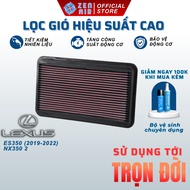 LEXUS ES350 (2019-2022), NX350 2 engine Air filter, high performance Air filter for lifetime use - Z