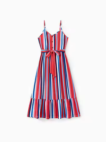 PatPat Mom Stripe Dress