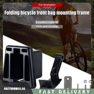 [cozyroomss.sg] Front Carrier Block Mount Clip Folding Bicycle Pig Nose Bag Bracket for Brompton