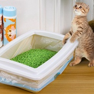 GINGER 5Pcs/box Thickened Easy To Clean Drawstring Disposable Poop Filter Replacement Cat Litter Box Waste Bag Liners Trash Bag