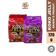 COCOLAND KOKO JELLY 720g – Raisin / Peanut Coklat Kismis Gula Gula Chocolate