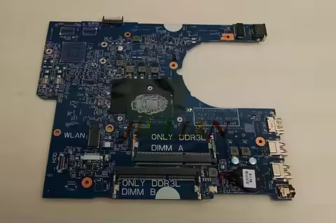 Placa, Motherboard For DELL Latitude 3470 3570 Laptop Mainboards W/ I5-6200U CPU YKP8M 0YKP8M CN-0YK