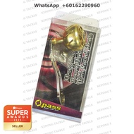 OPASS power handle HEAVY DUTY 120mm STAINLESS STEEL POWER HANDLE  WITH ROUND KNOB untuk shimano Daiw