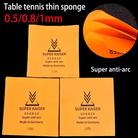 Ultra Thin Table Tennis Sponge 0.5/0.8/1.0mm Sponge Anti-Spin Long Pips Super Anti-arc Ping Pong Sin