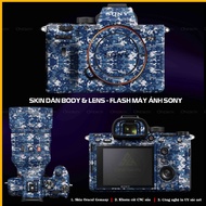 Sony A7/A72/A7R3/A7R4/A7R5/A1/A9 Camo Skin Sticker | Detailed Standard Cutting Mold, Waterproof, Ant