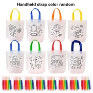DIY Graffiti Painting Bag Handmade Painting for Kids Graffiti Bag Drawing Educational Toys