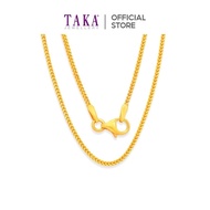 TAKA Jewellery 916 Gold Chain Foxtail