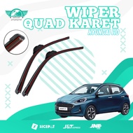Quad Blade Car Wiper HYUNDAI I10 Frameless 1 Set RightKiri W601
