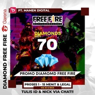 Diamond Free Fire 70 DM FF - DM Free Fire