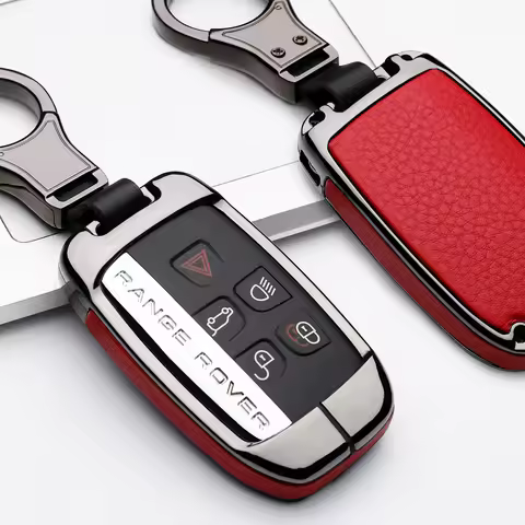 Galvanized Alloy key case cover protective shell for Land Rover FREELANDER DISCOVERY RANGE ROVER Ran