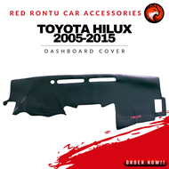 TOYOTA HILUX 2005-2015 LEATHER DASHBOARD COVER car accessories TOYOTA car accessories TOYOTA HILUX c