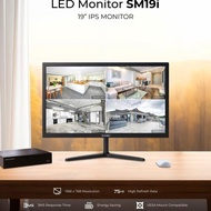 Sunbio SM-190VH 19" Monitor HD Monitor 1366x768 HDMI & VGA 1 Year Warranty