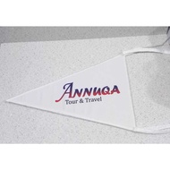 Triangle Flag Tour Travel Guide Custom Printing 2-sided/print Travel Tour Identity Flag