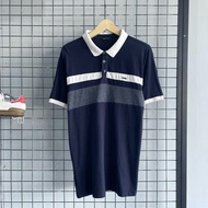 Guess Poloshirt in Navy Guess Collar T-Shirt/
