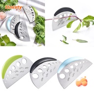 UMISTY Herb Cutter Stripper, 7 Holes Multifunctional Vanilla Vegetable Greens Leaf Remover,  Stainle