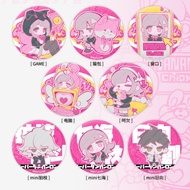 Nanami Chiaki Anime Badges Pins Danganronpa 2 Goodbye Despair Women Brooch Cartoon Cosplay Brooches 