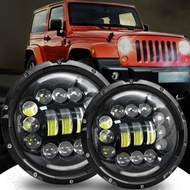 Car Headlight 7 inch LED For Car SUV Motorcycle Harley Yamaha Touring Ultra Classic Electra Street G