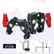 Andoer Super Clamp Magic Arm Camera Ball Head 1/4 3/8 - LED Light 1420 Available