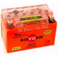 KOYOKO MOTORCYCLE BATTERY YTX7A-BS (BTX7A) 12V7AH/10HR