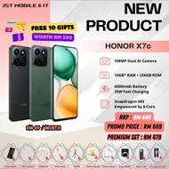 [ BUY 1 FREE 10] HONOR X7c | 16GB* RAM + 256GB ROM | IP64 Water Resistant | 108MP AI Camera | 6000mA