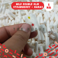 Gabus Busa Filter Mild Double Klik Strawberry Nanas Premium 1Kg