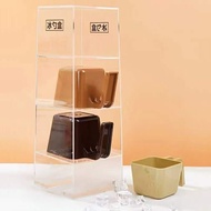 Transparent Acrylic Ice Scoop Holder Ice Scoop Box (Small / Large Size)