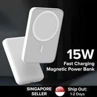 5000mAh / 10000mAh Magnetic Powerbank - Wireless 15w, Wired 20w Fast Charging Power Bank Charger