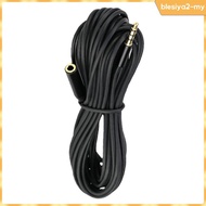 [BlesiyaedMY] 3.5mm to TRS Audio Extension Cable Connector Wire 6 meters/19.68ft for