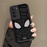 Matte Case For OPPO A5 A5X 4G 5G 2025 CPH2735 CPH2727 Spiderman Pattern Silicone Phone Cover Protect