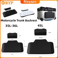 Universal Motorcycle Tail Rear Top Cushion Backrest Pad Waterproof Backrest cushion Top box motorcyc