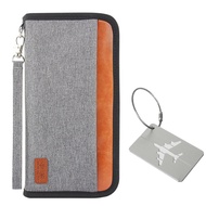 Travel Wallet Family Passport Holder Travel Documents Holder Organizer Passport Wallet With RFID Blo