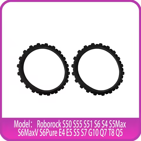 Drive Wheels Tire leather For Roborock S50 S55 S51 S6 S4 S5 Max S6 MaxV S6 Pure S7 Q7 Q5 G10 Sweepin