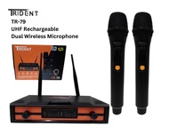 Trident TR-79 UHF Dual rechargeable wireless microphone