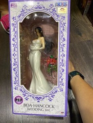 女帝 boa hancock  wedding ver. Mega House Pop  one piece 日版