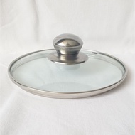 Glass Pot/Wok Lid with glass lid 16cm WITH FEET