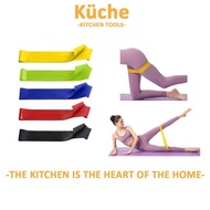 KUCHE Yoga Resistance Band Fitness Elastic Band Tension Band Squat Buttocks Accessory Latex Stretch 